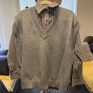 Sweater and Blouse set